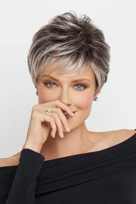 Sale - Raquel Welch Wigs - Crushing on Casual - Color: Mocha Foil (R9F26)