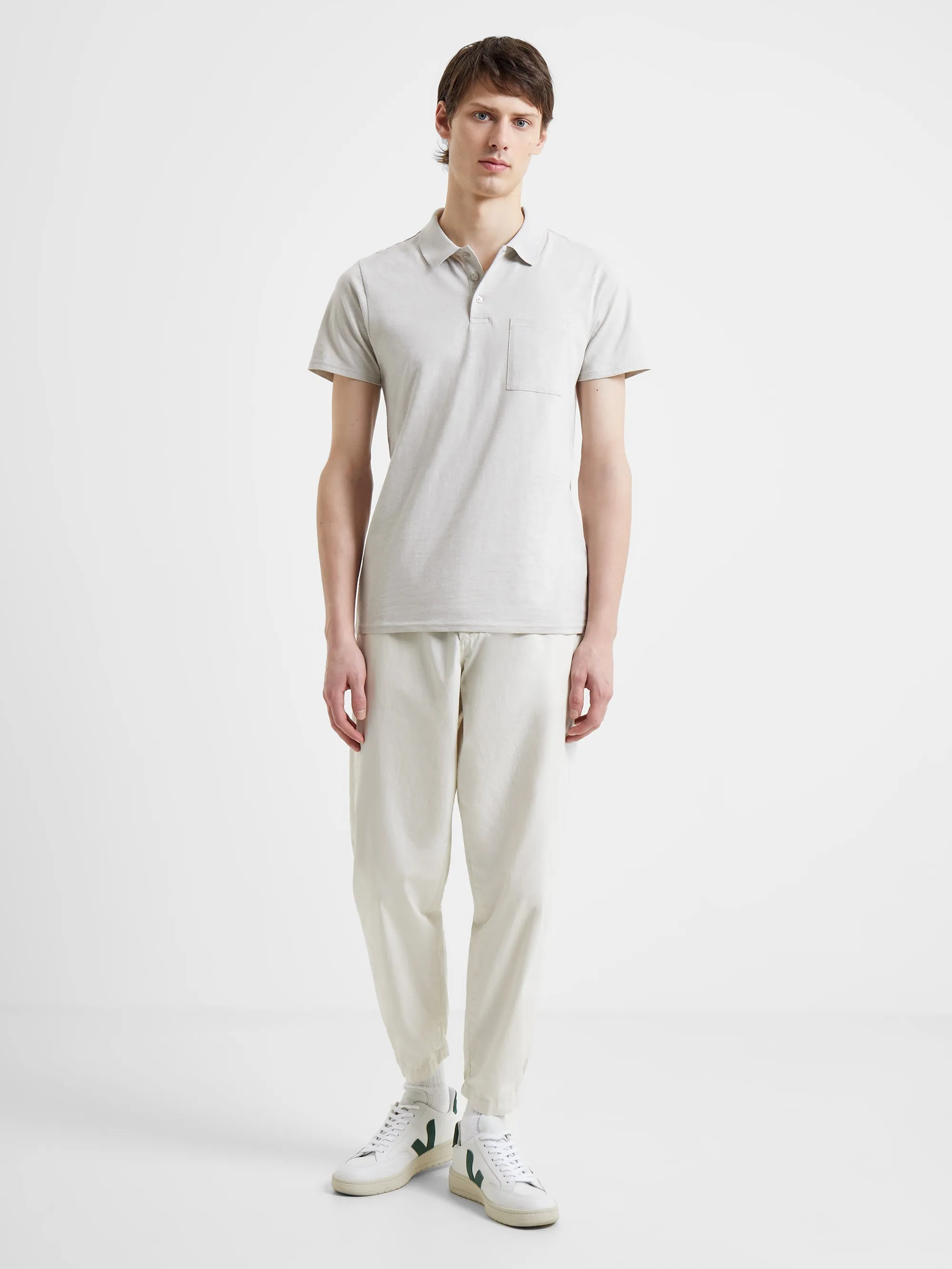 Slub Pocket Polo Shirt