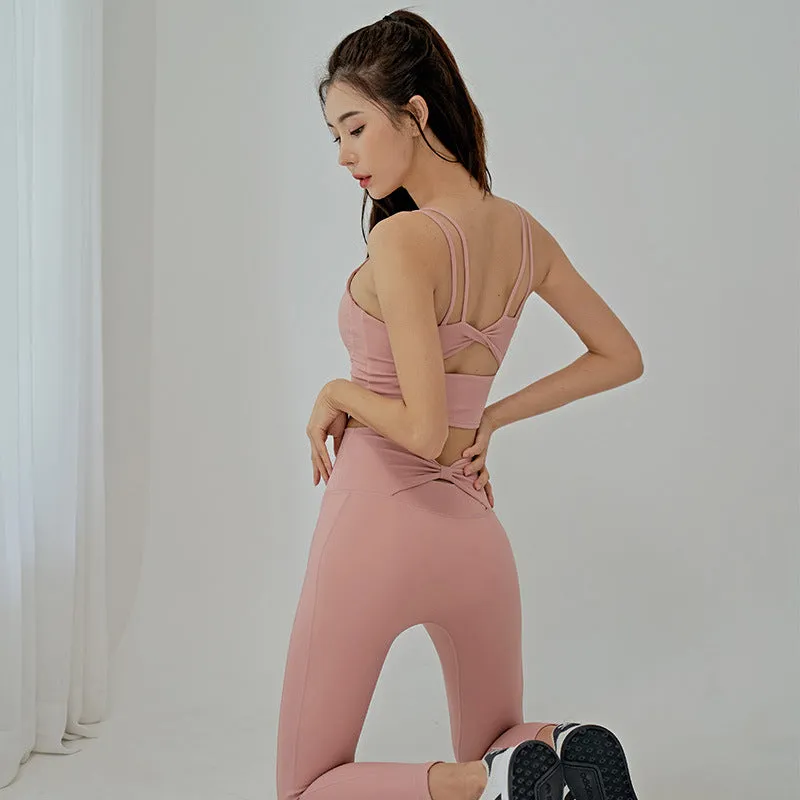 Sports Underwear Women Running Fitness Vest Yoga Clothing Suit