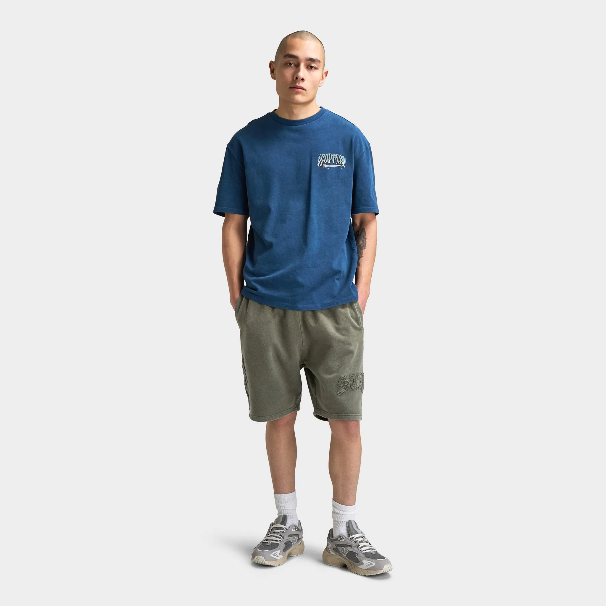 Supply & Demand Aydar Shorts / Washed Ivy Green