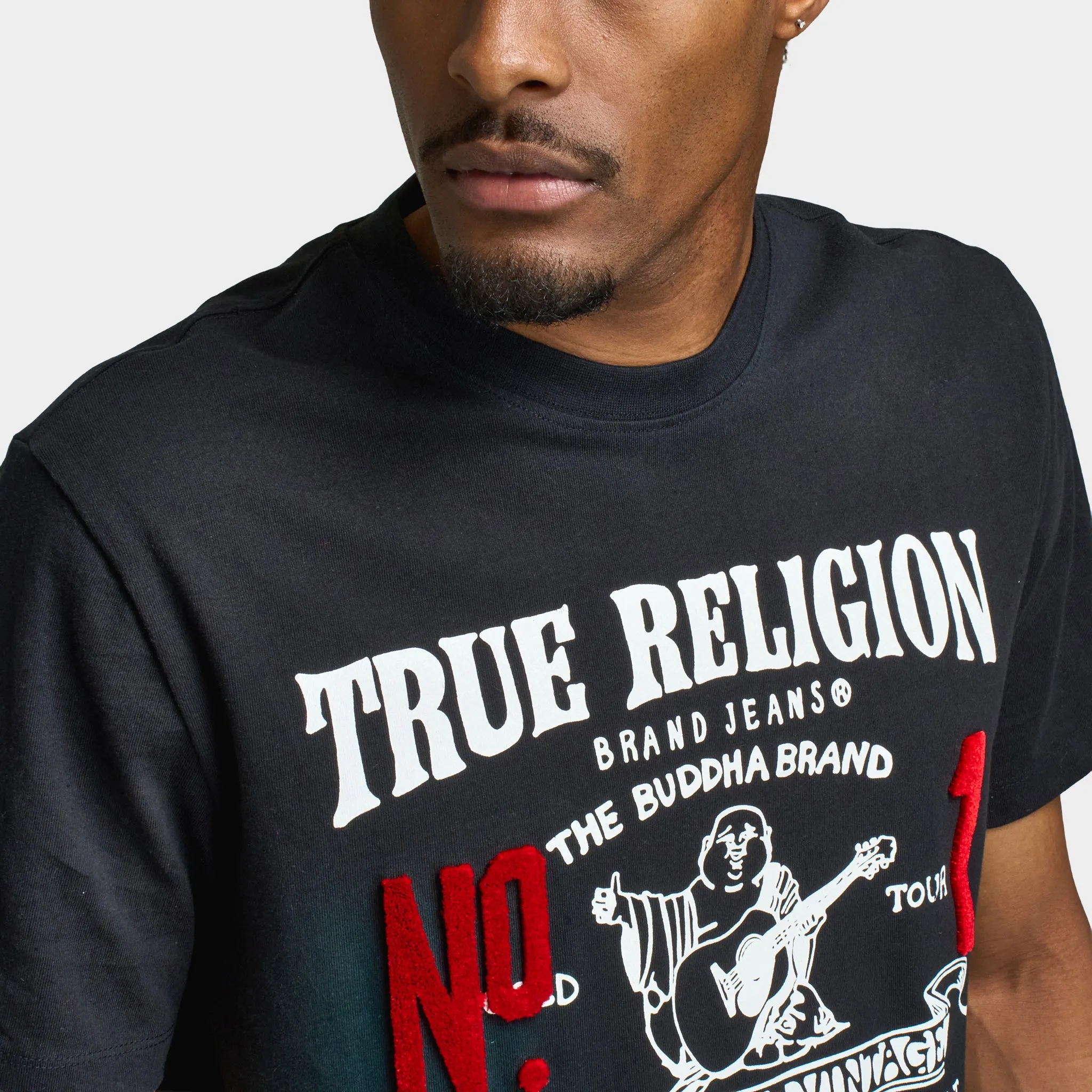 True Religion True Vintage No.1 Tee / Jet Black