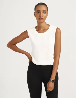 U-Neck Sleeveless Shell- Clearance