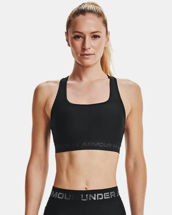 Under Armour Womens Armour Mid Crossback Sports Bra